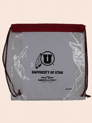 Clear PVC Drawstring Bag